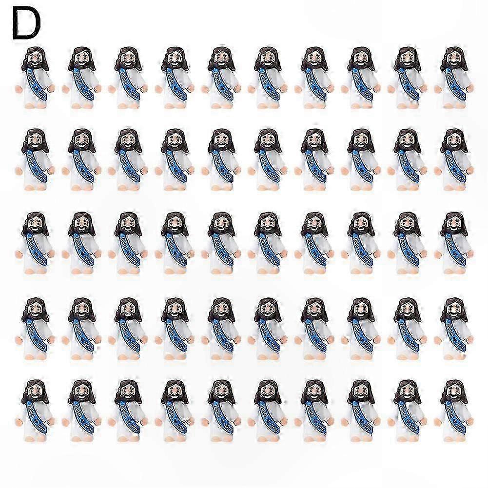 50 Mini Religious Figures for Easter Decor and Crafts