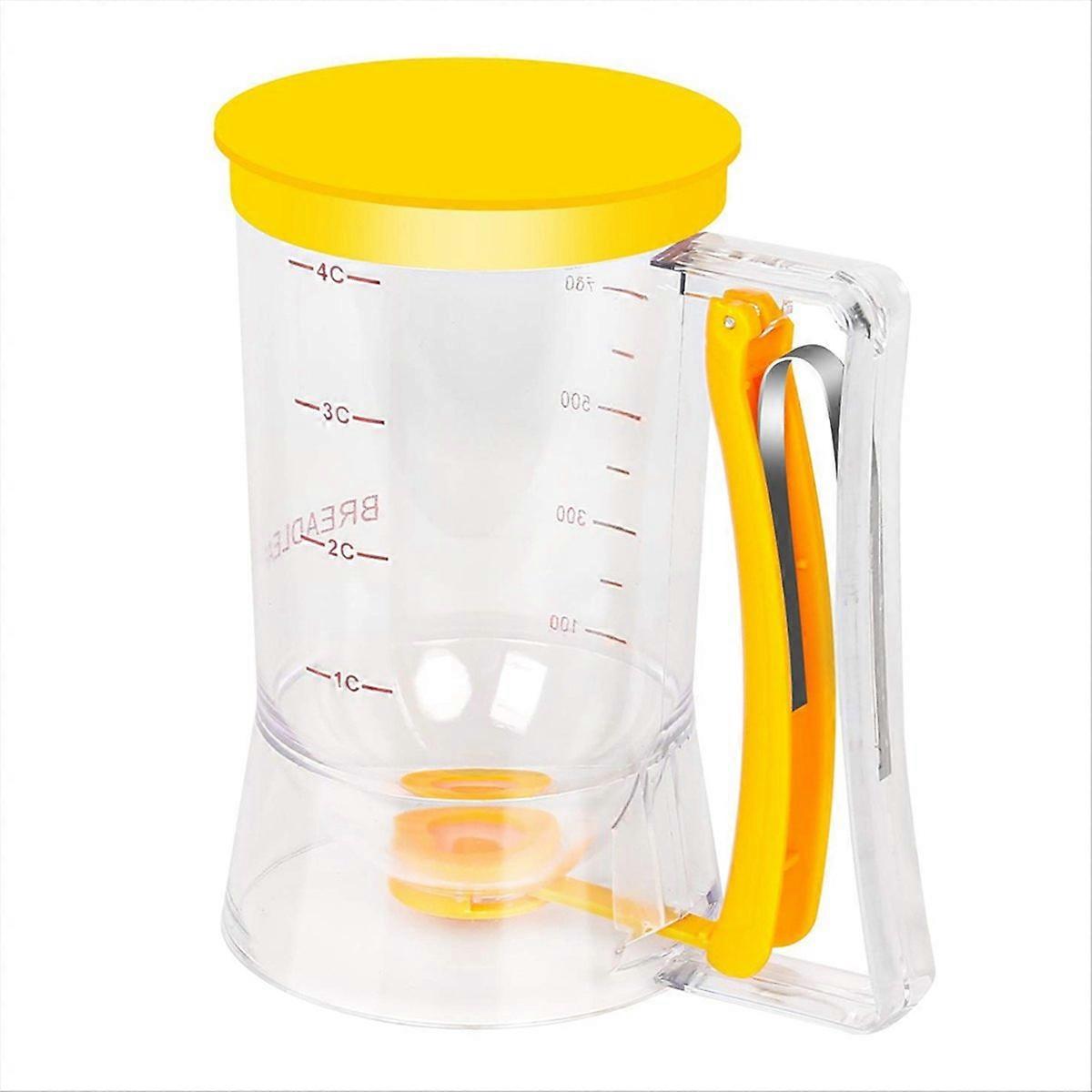 Multifunctional batter separator
Batter funnel
Hand-crank batter colander