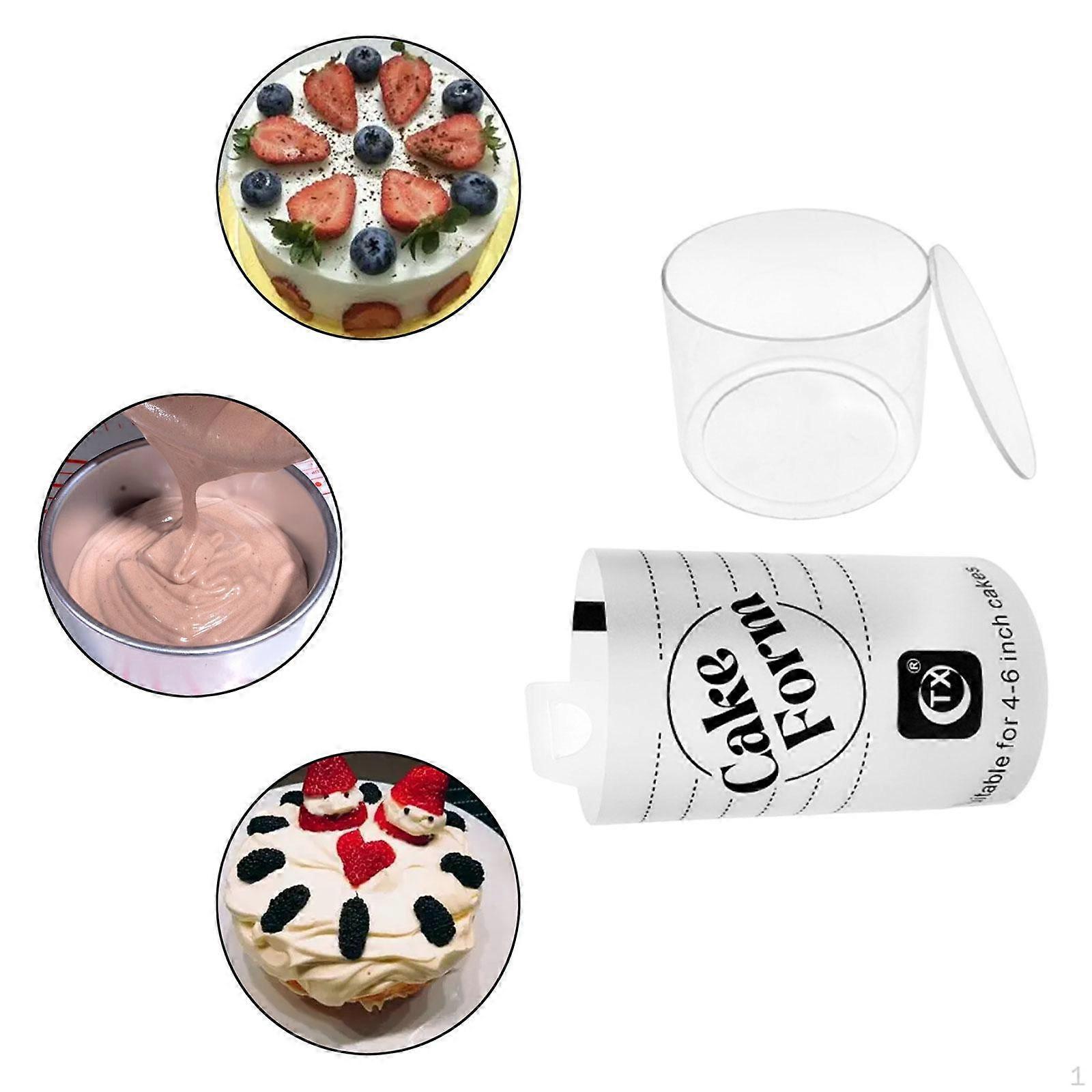 Acrylic Cake Form Multifunctional Durability Portable DIY Making Tool