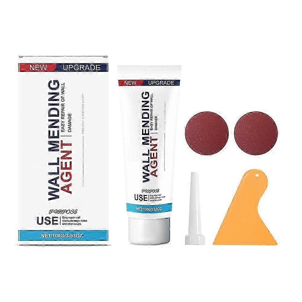 Drywall Repair Kit,2 Pack Wall Mending Agent,Wall Spackle With Scraper