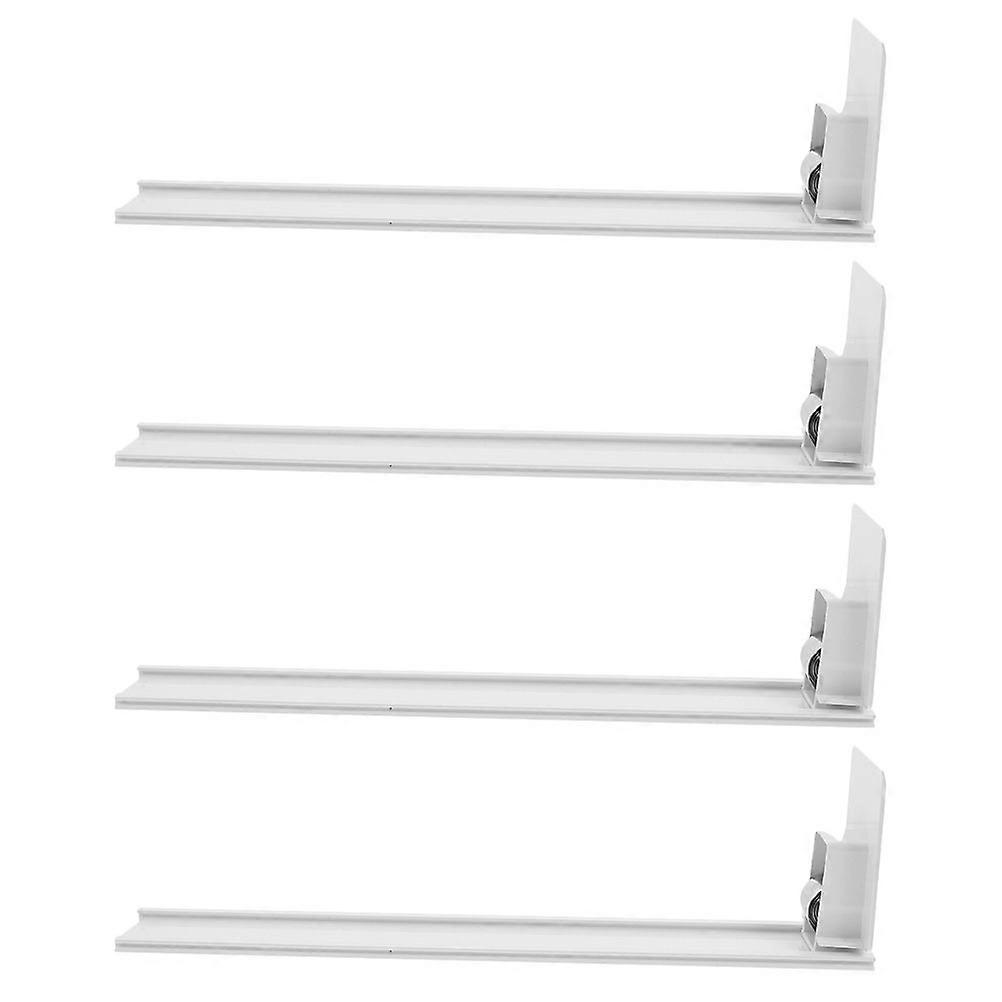 Goods Shelf Automatic Pusher 4Pcs Boosts Display Efficiency for Storage Use