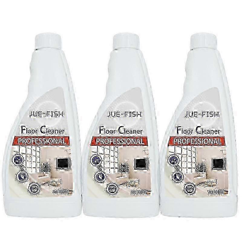 3pcs Floor Cleaner For All Robot Vaccum And Mop, Floor Cleaning Liquid Solution Compatible Roborock Omo Joint