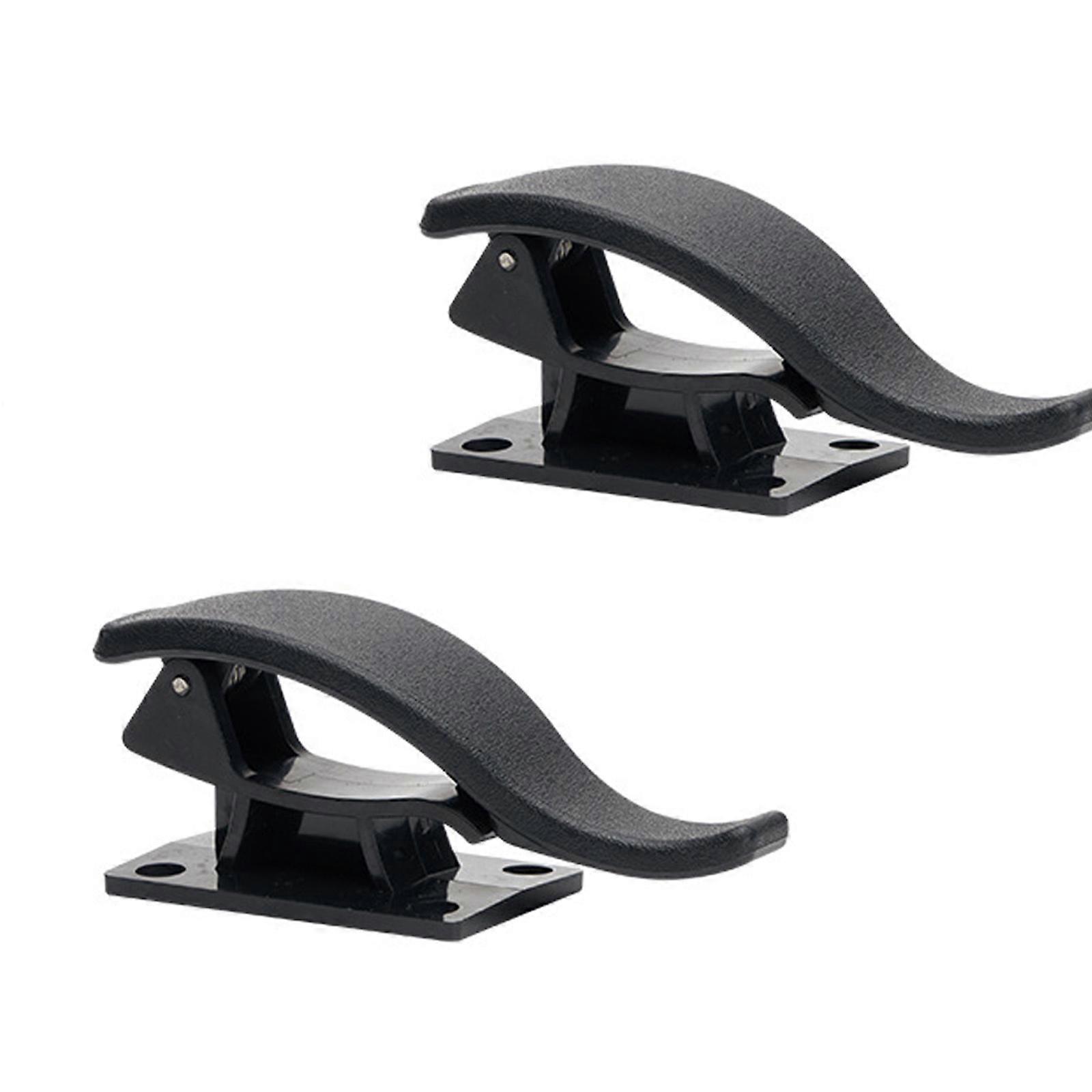 Car Trunk Mountable Double Hook System Secure Storage Adjustable Clamping For Wet Umbrellas Sports Equipment Groceries Multicolor