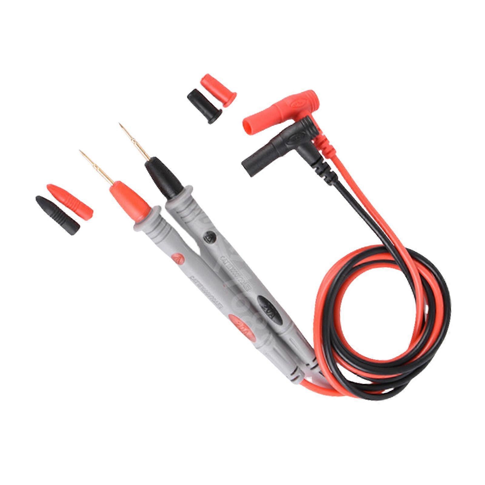 Universal Multimeter Test Leads Probes Accuracy Tip Ideal for Pin LED Component Electrical Instrument Multicolor