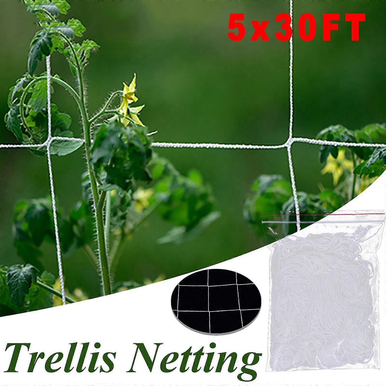 Nylon Netting Garden Climbing Plant Net Fence Green Support Plant Climbing Net