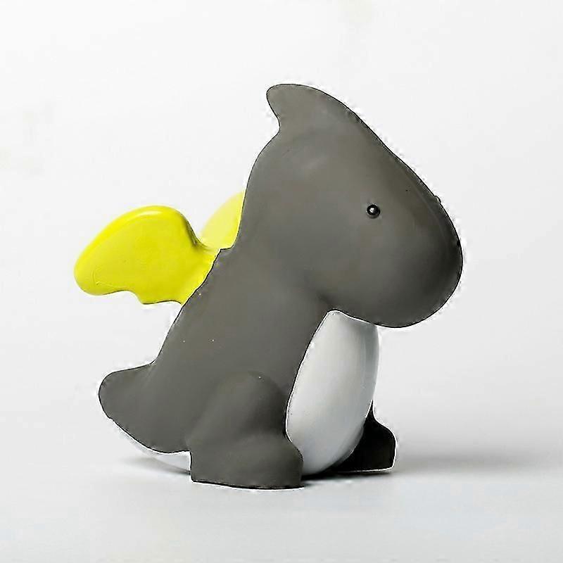 Dinosaur Squeaky Dog Toy Fetch Play Durable Natural Rubber Emulsion Dog Chew Toy with Sound Effect for Pet