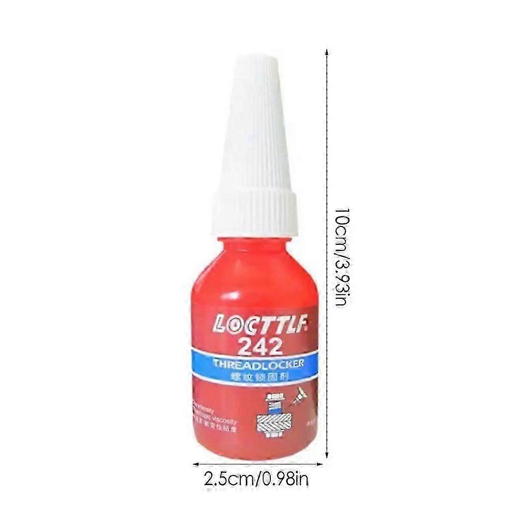 Adhesive for the Permanent Securing of Screws, High-Strength thread lock for Metal Threads, liquid adhesive for Pumps, Gearboxes and More