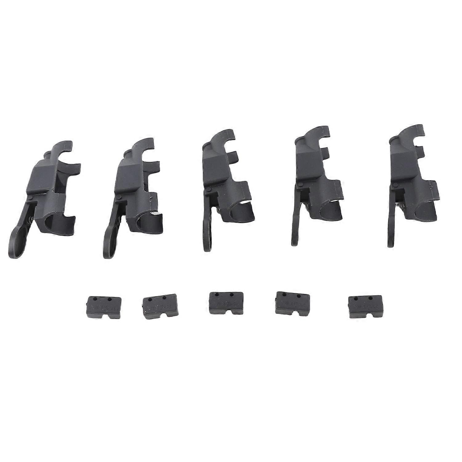 10Pcs TIG Welding Torch Switch with Core Set Black Oxidation Proof Argon Weld Accessories