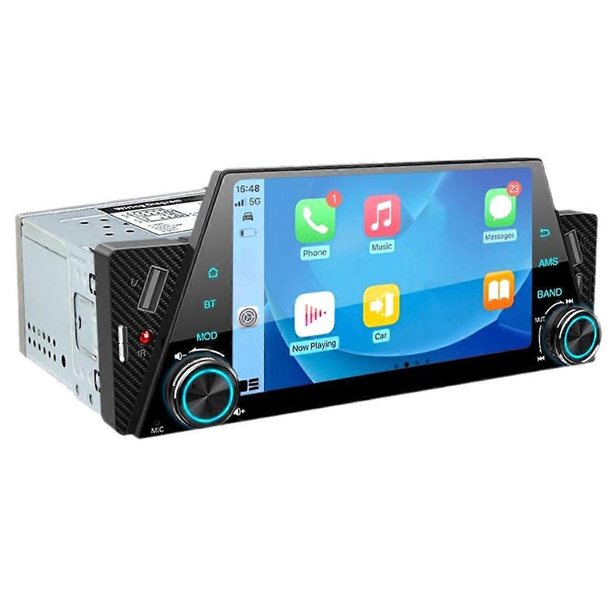 5 Inch MP5 Car Radio CarPlay Android Auto MirrorLink Touch Screen FM Aux EQ Bluetooth Universal Multimedia Player Radio