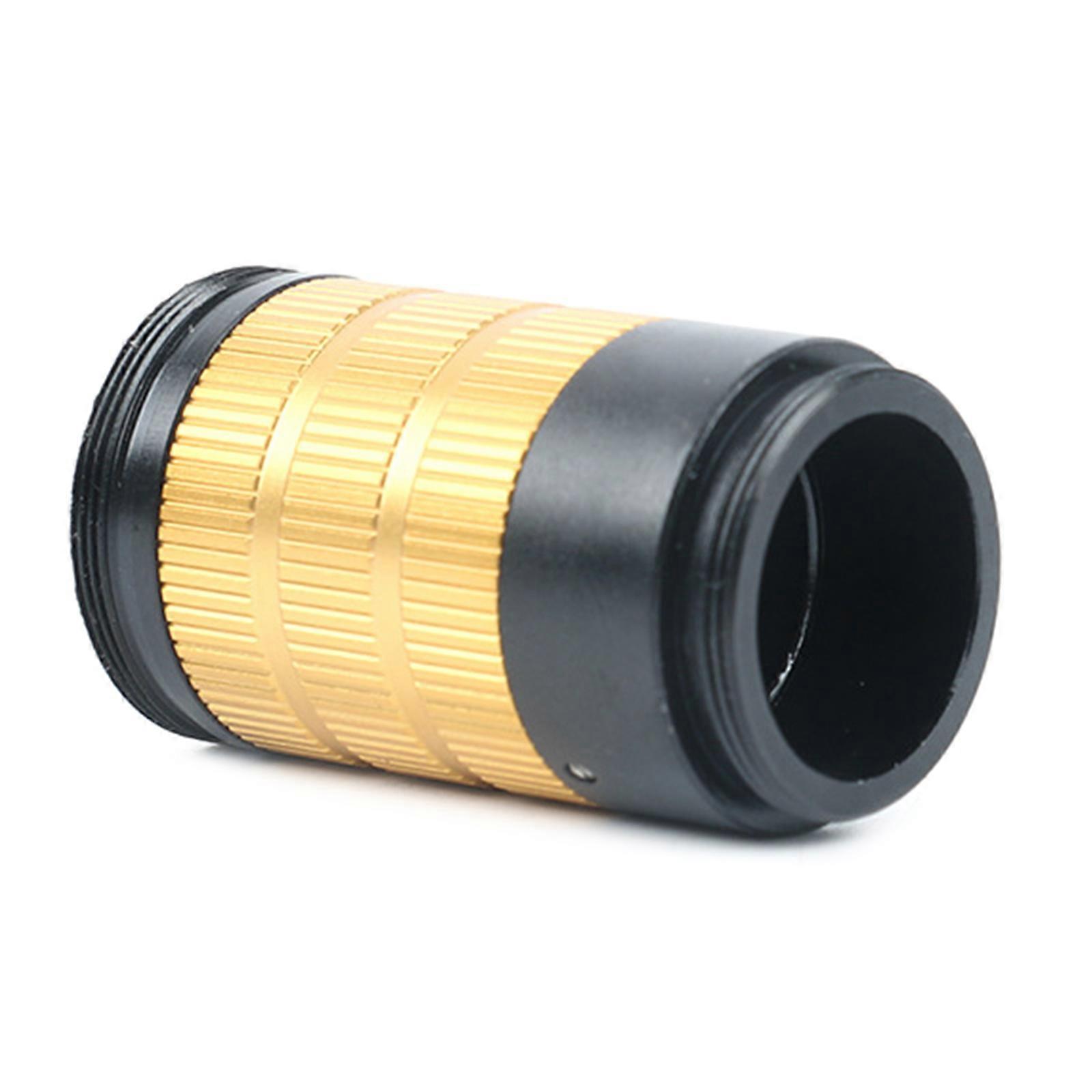 Upgraded Visual Lens Precise Lens Wide Field of View Lens Metal Extended Working Distance for Industrial Inspection Multicolor