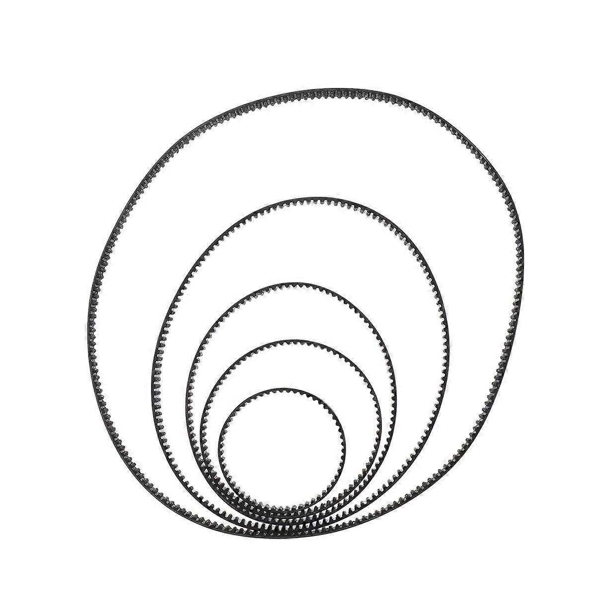 6pcs GT2 Timing Belt Closed Loop Rubber Synchronous Belt for 3D Printer