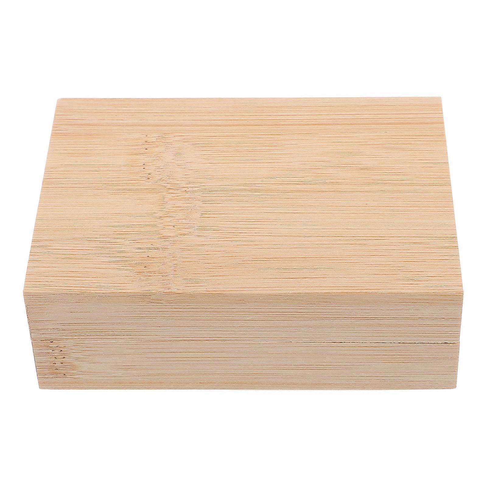 Wood Cards Storage Box Simple Plaything Game Cards Container Durable Case