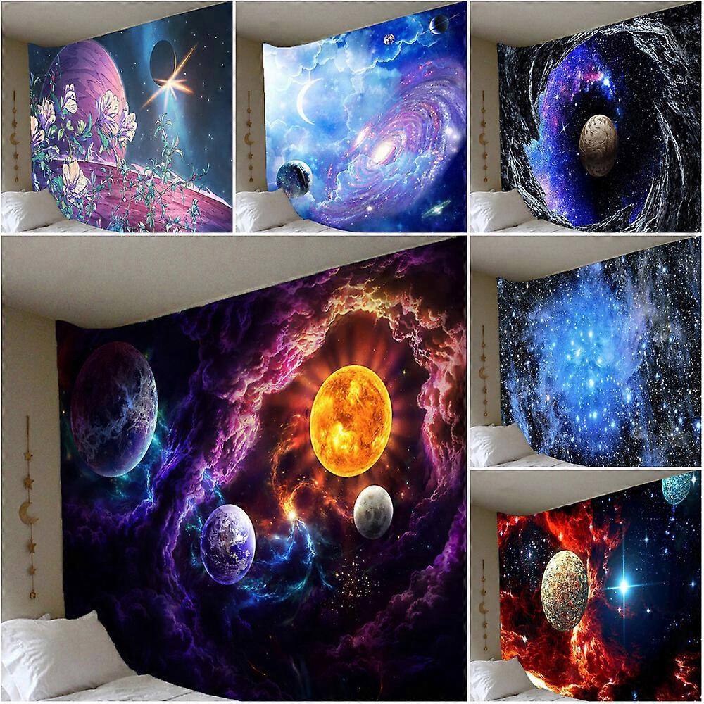 Large Space Planet Tapestry Wall Hanging Bedspread Throw Blanket Backdrop Decor