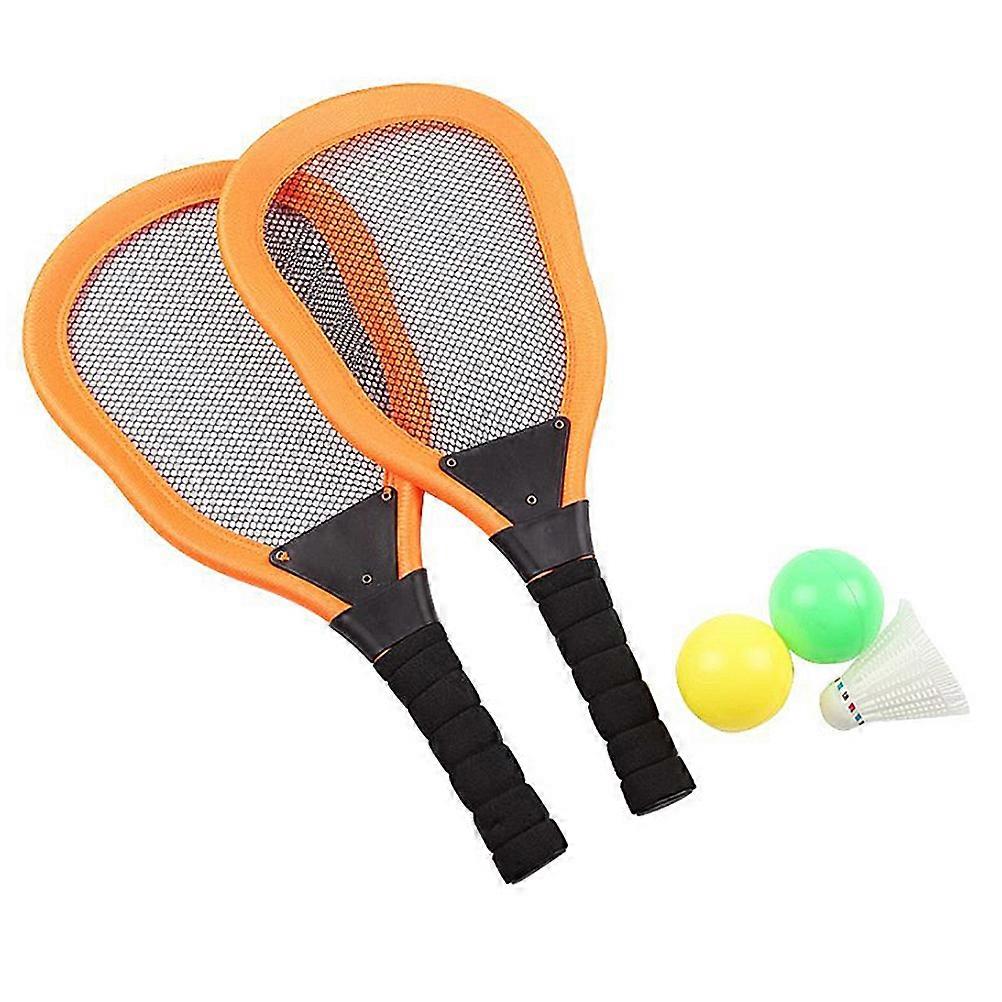 Paddle Ball Racket Kids Cloth Beach Racket for Children 10Pcs Set