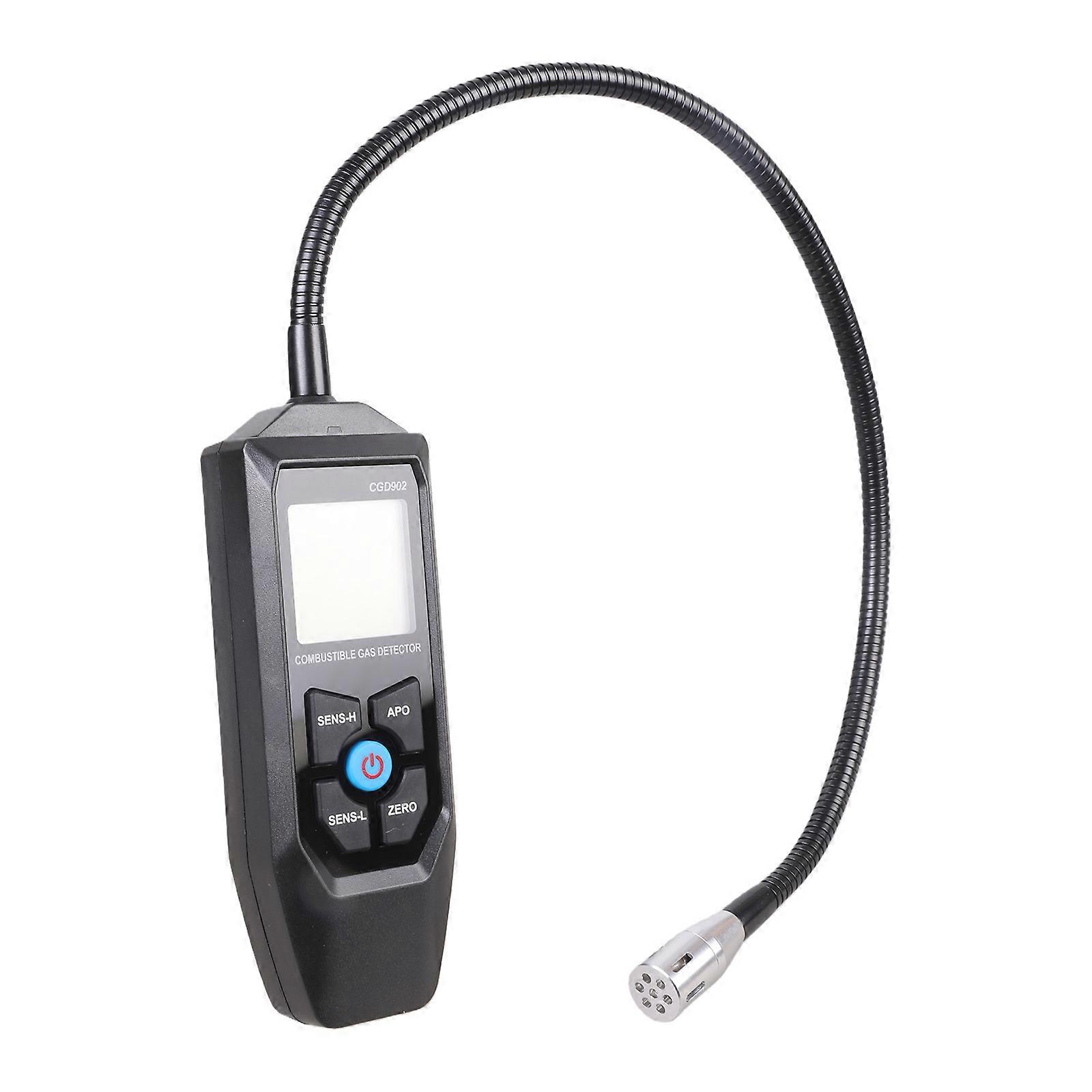 Combustible Gas Leak Detectors Real Times Monitoring Buzzers/Backlights/Screen Display Alarm For Home Safety Industrial Use Multicolor