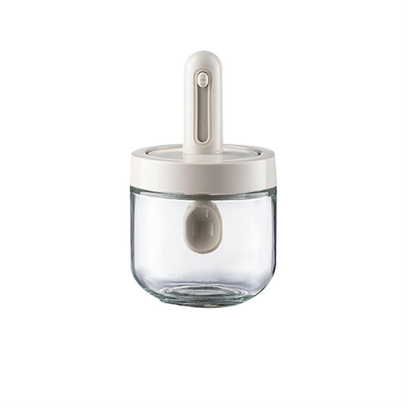 Spice Jars with Lids and Labels, Airtight Kitchen Spice Containers, Clear Storage for Freshness