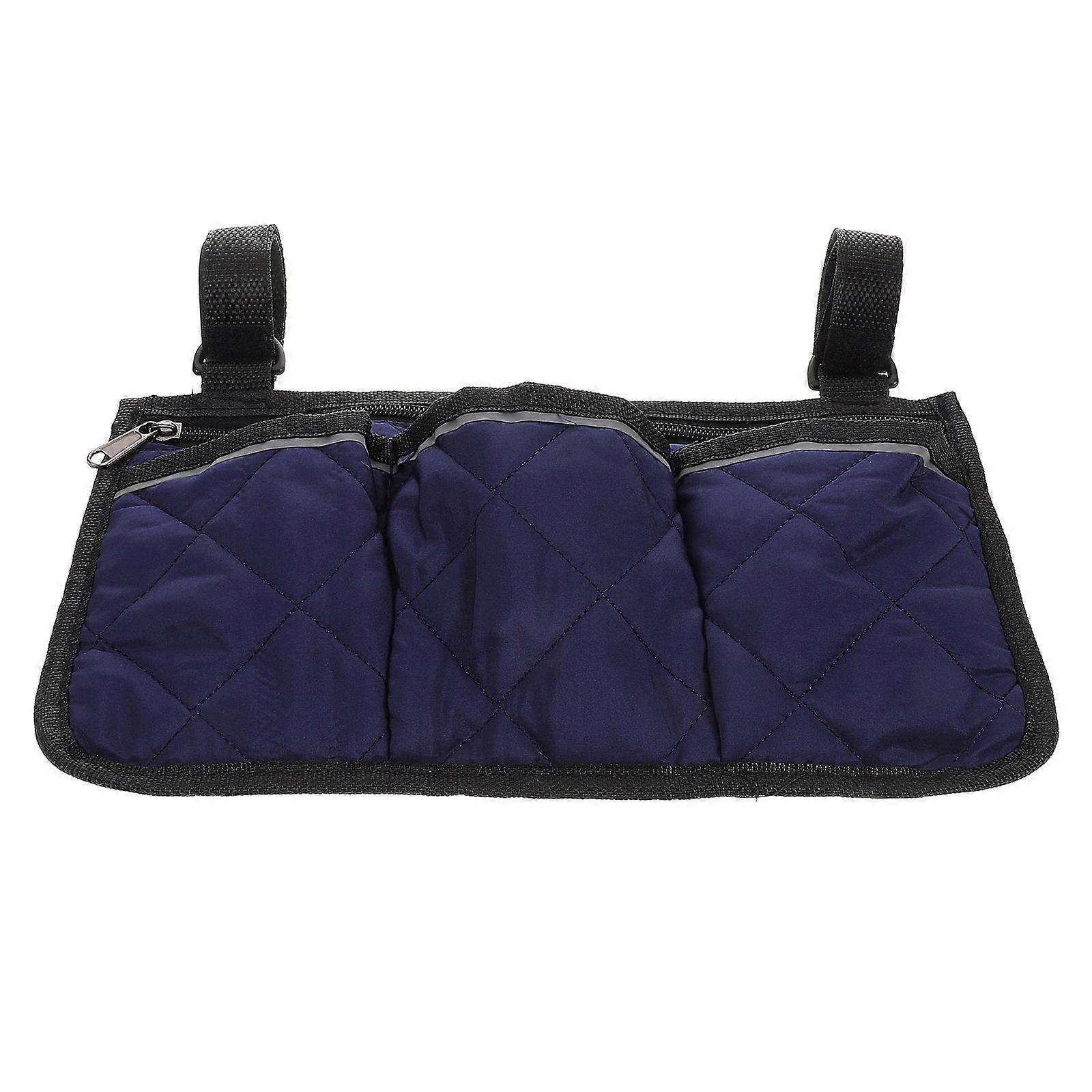 Wheelchair Armrest Storage Bag for Daily Organization with Durable Material