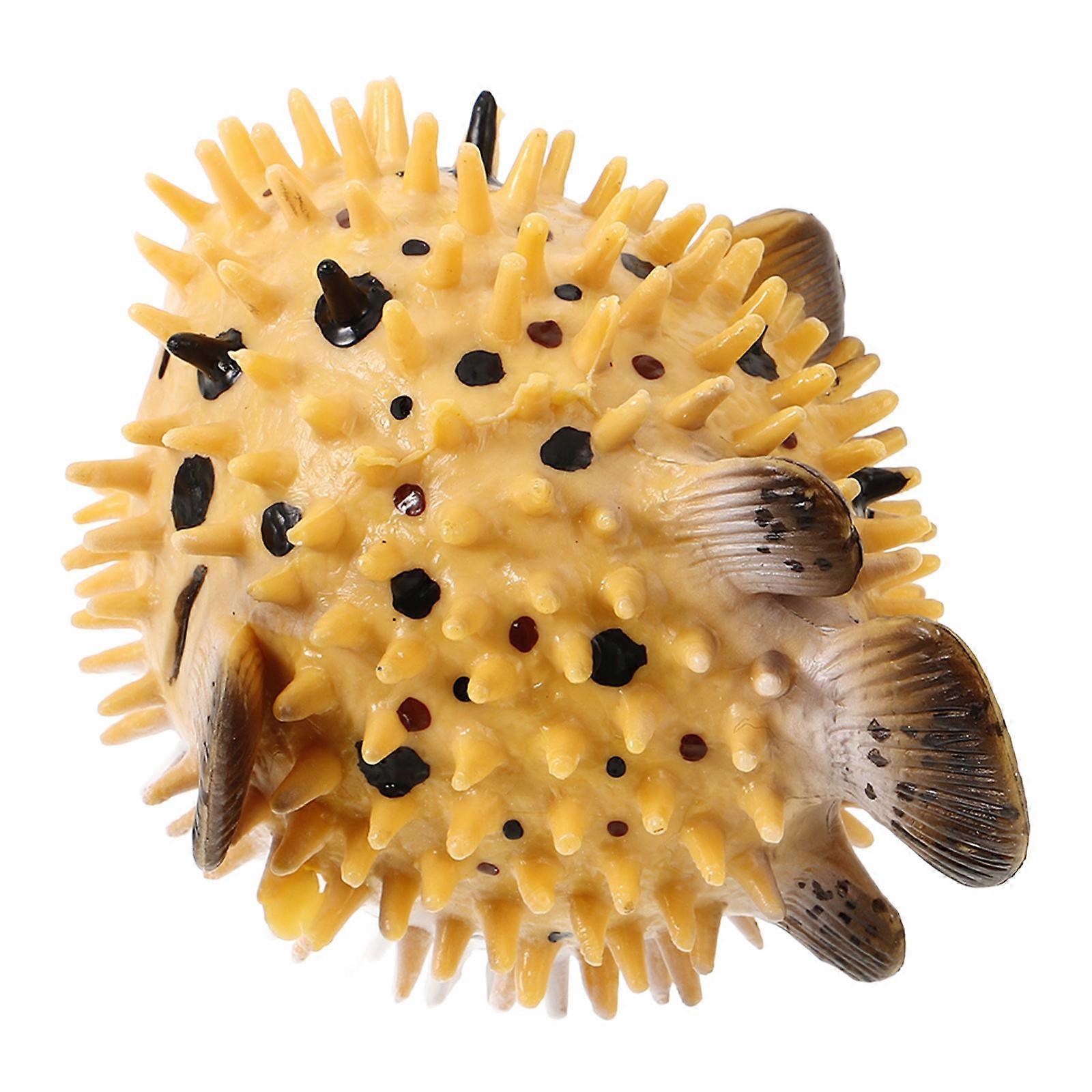 Simulation Pufferfish Toy Realistic Fish Toy for Kids Learning