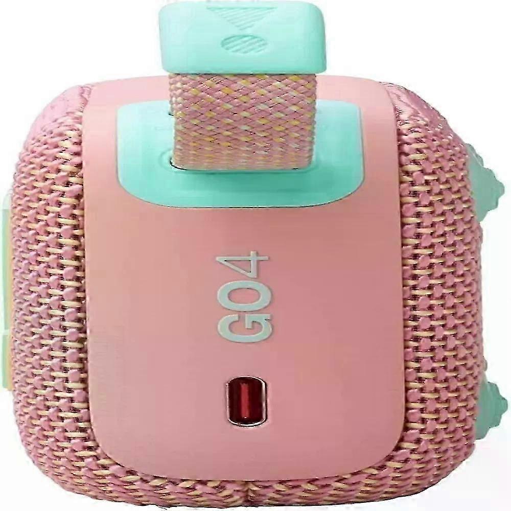 LX-JBL Go 4 Bluetooth Speaker-Pink