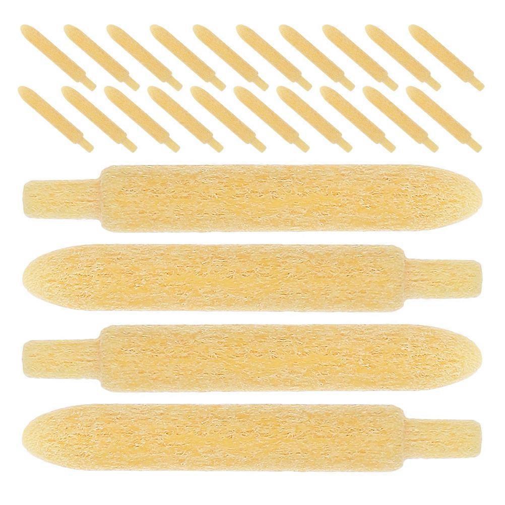 Yellow Oil Paint Pen Core Replacement Tips for Refillable Marker Pen 40Pcs