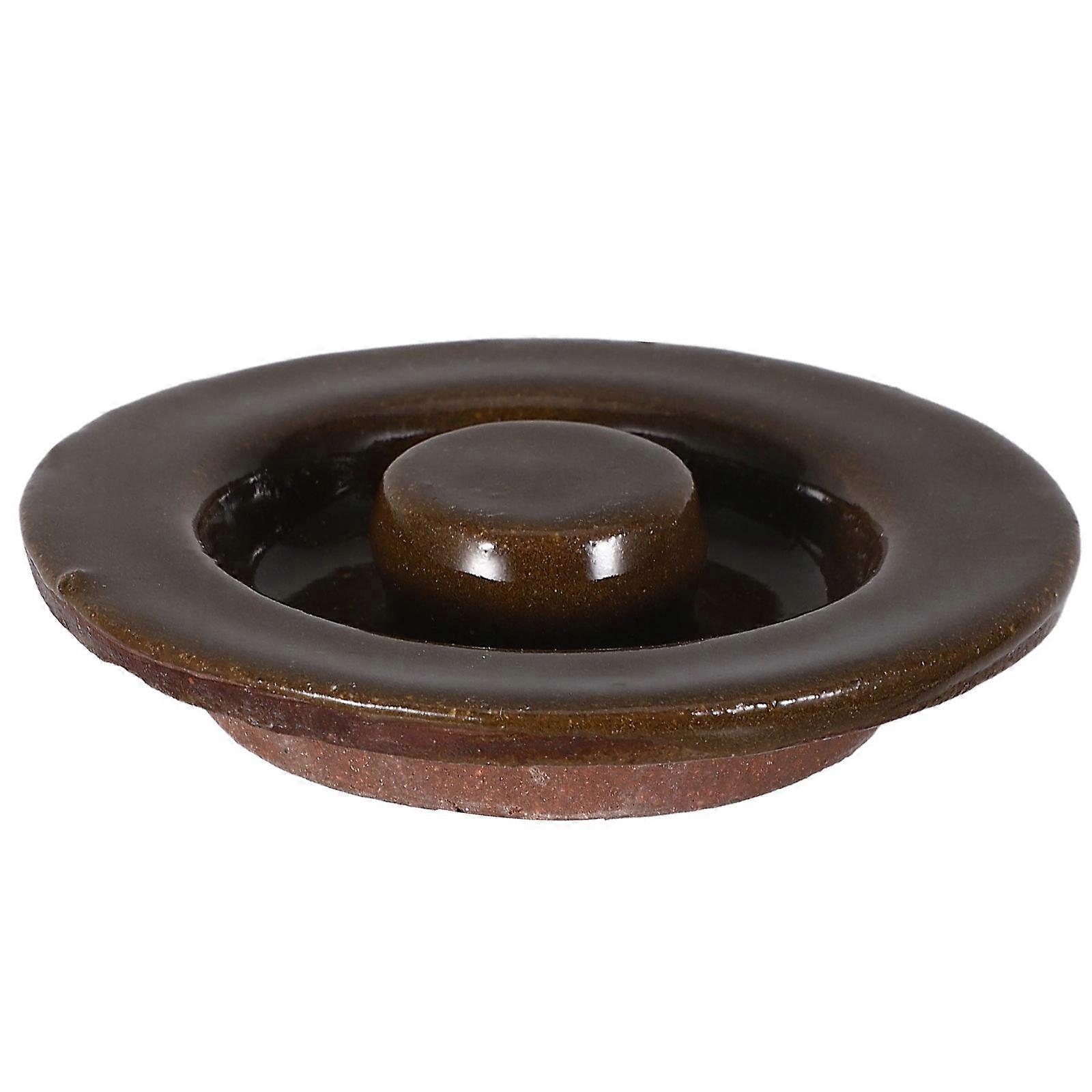 Fermentation Lid Ceramic Weight for Pickle Jar Lid Multi-Function