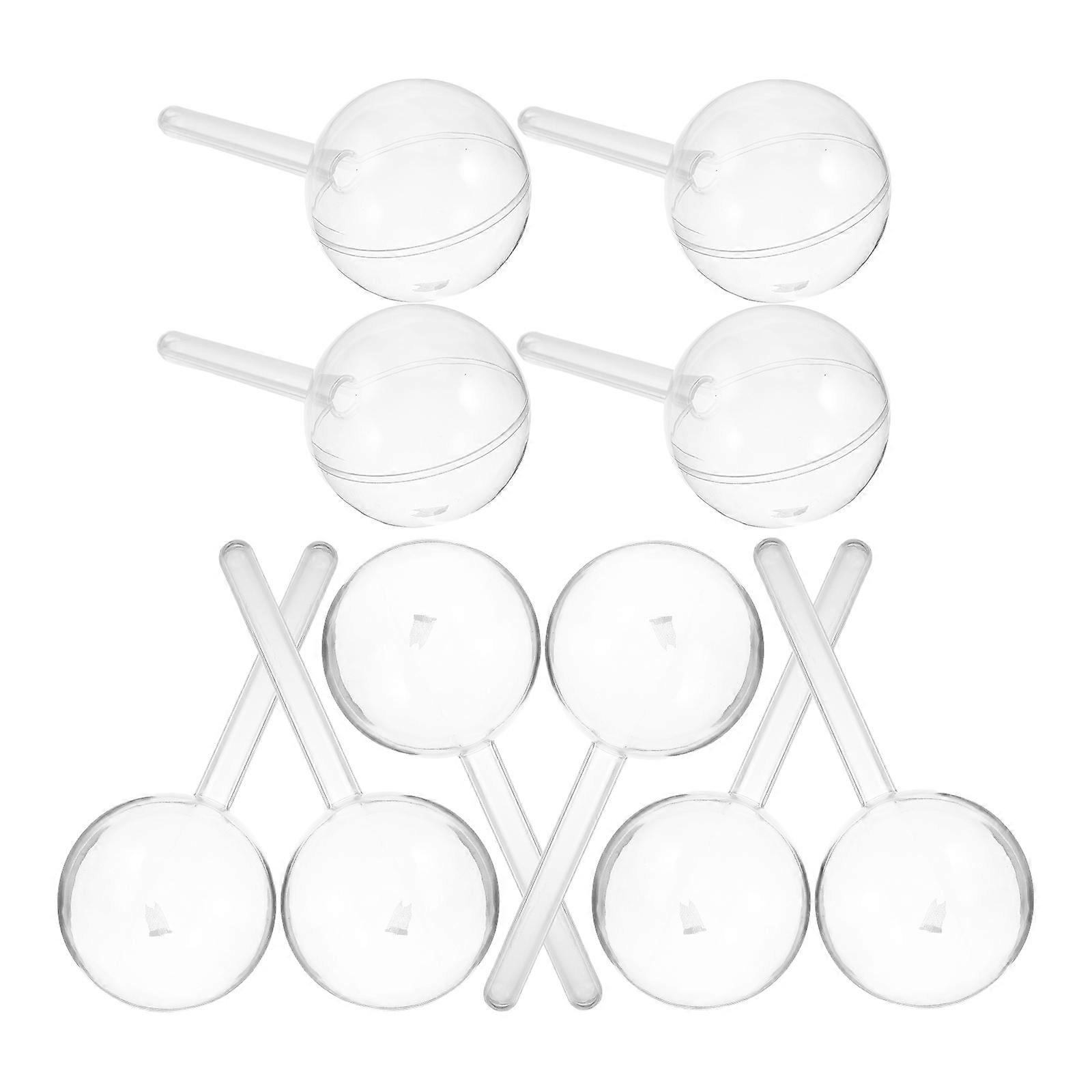 Candy Storage Transparent Round Candy Cases for DIY Jewelry 12Pcs