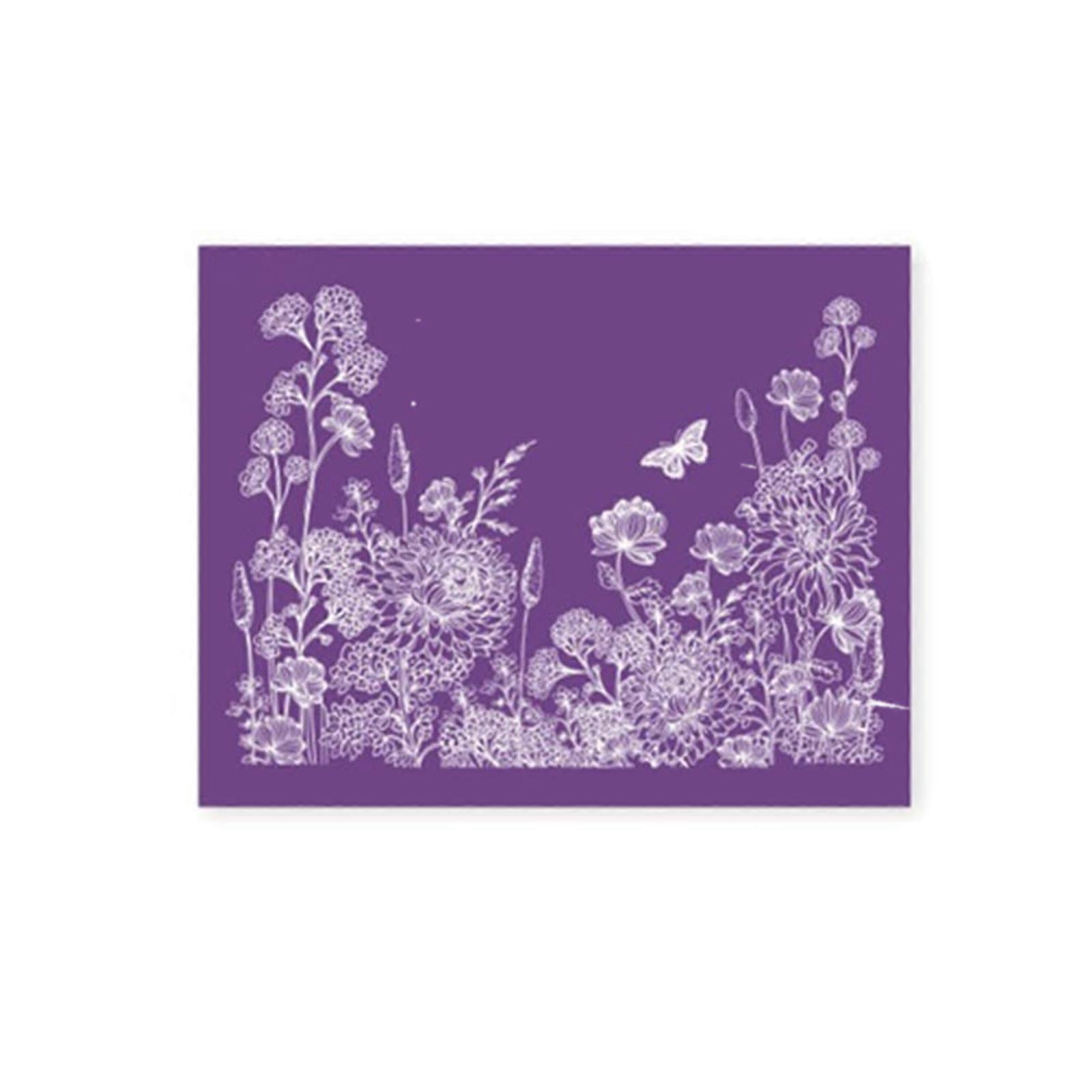 Reusable Mesh Cake Stencil Lace Flower Design for Precision Cake Decorating