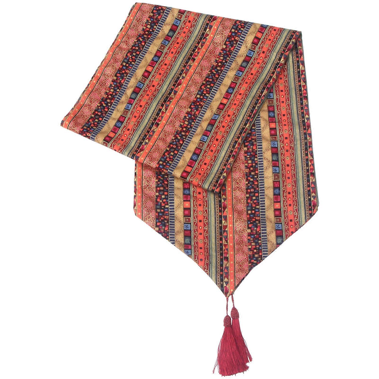 Southeast Table Runner Rectangle Tablecloth For Hosts And Guests 180X32Cm Linen 1Pack