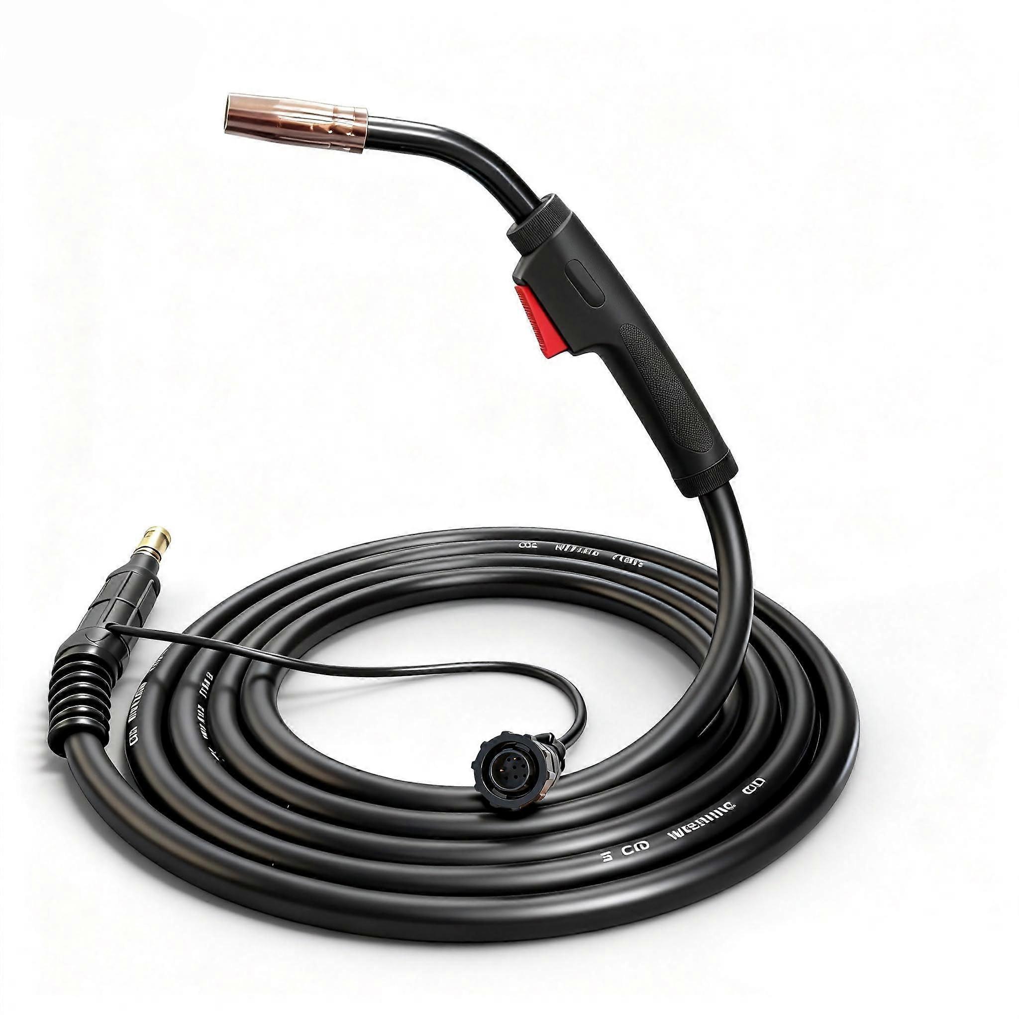 MIG Welding Gun 150A for Lincoln LE31MP and Power Mig 140MP, 15ft Torch with Nozzle and Tips