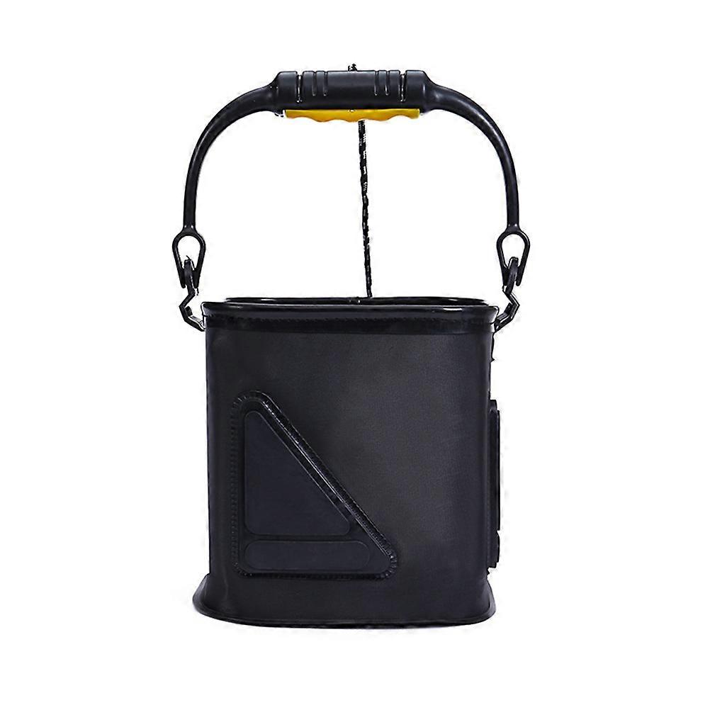 Water Sink Container Black Eva Bucket for Storage Use 3Pcs
