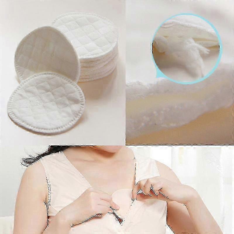 10pcs/set Baby Feeding Breast Pad Washable Nursing Pad Soft Absorbent Reusable Nursing Anti-overflow Maternity Nursing Pad-15_s