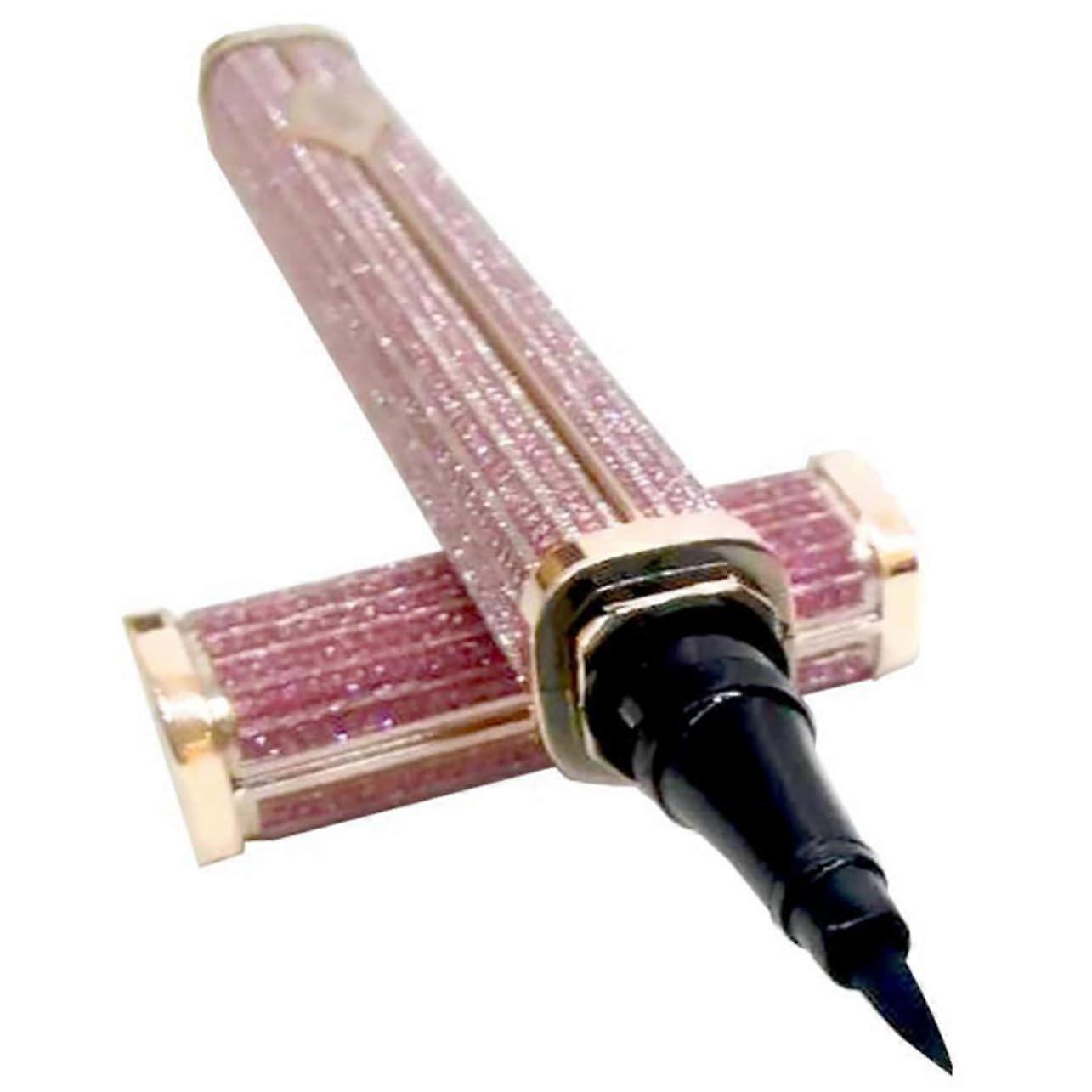 Liquid Eyeliner Pen Waterproof SmudgeProof Black with Flexible Brush Tip for Precise Eye Makeup