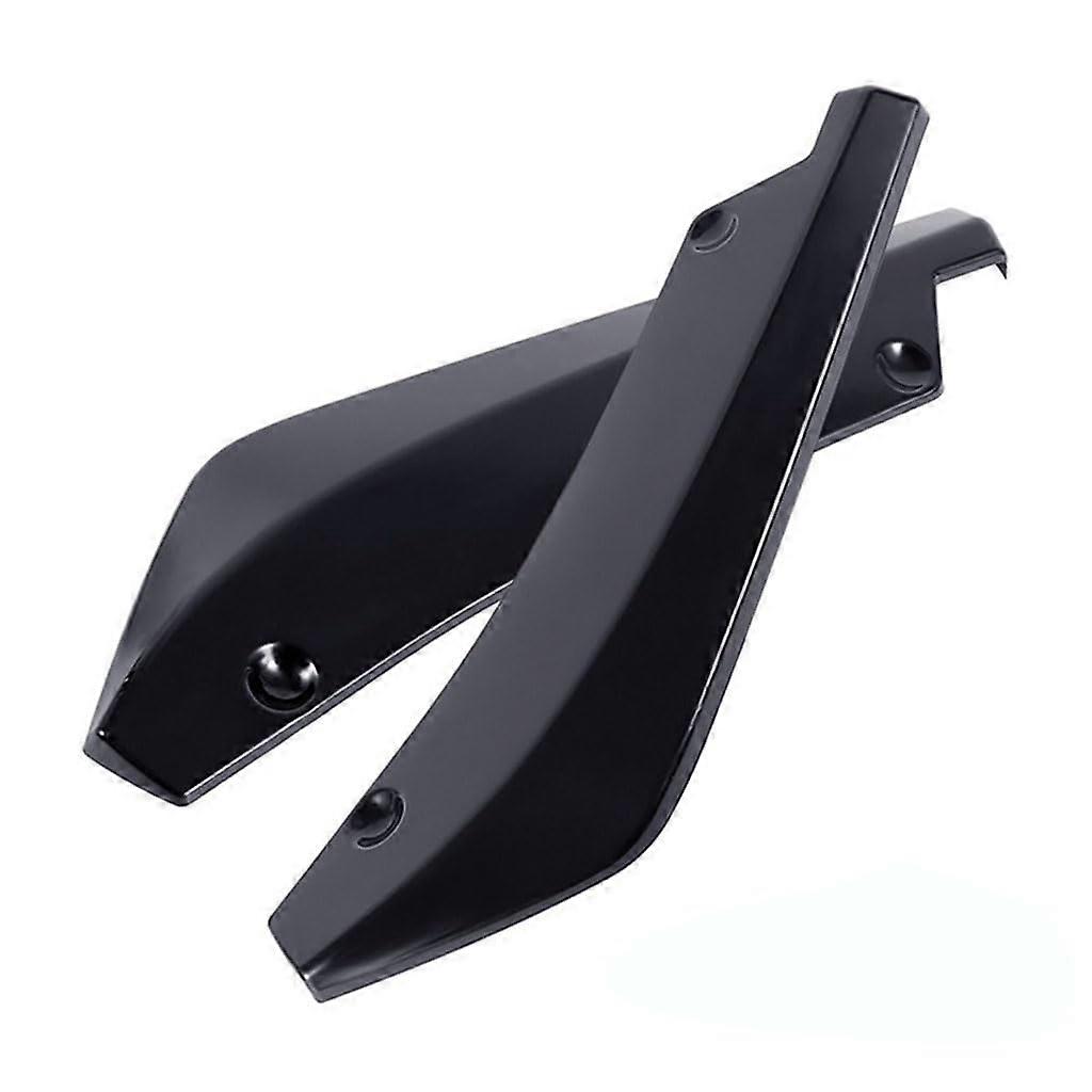 Car Rear Bumper Guard Diffuser Splitter for Hyundai i10 20132025 AntiScratch Protector Black