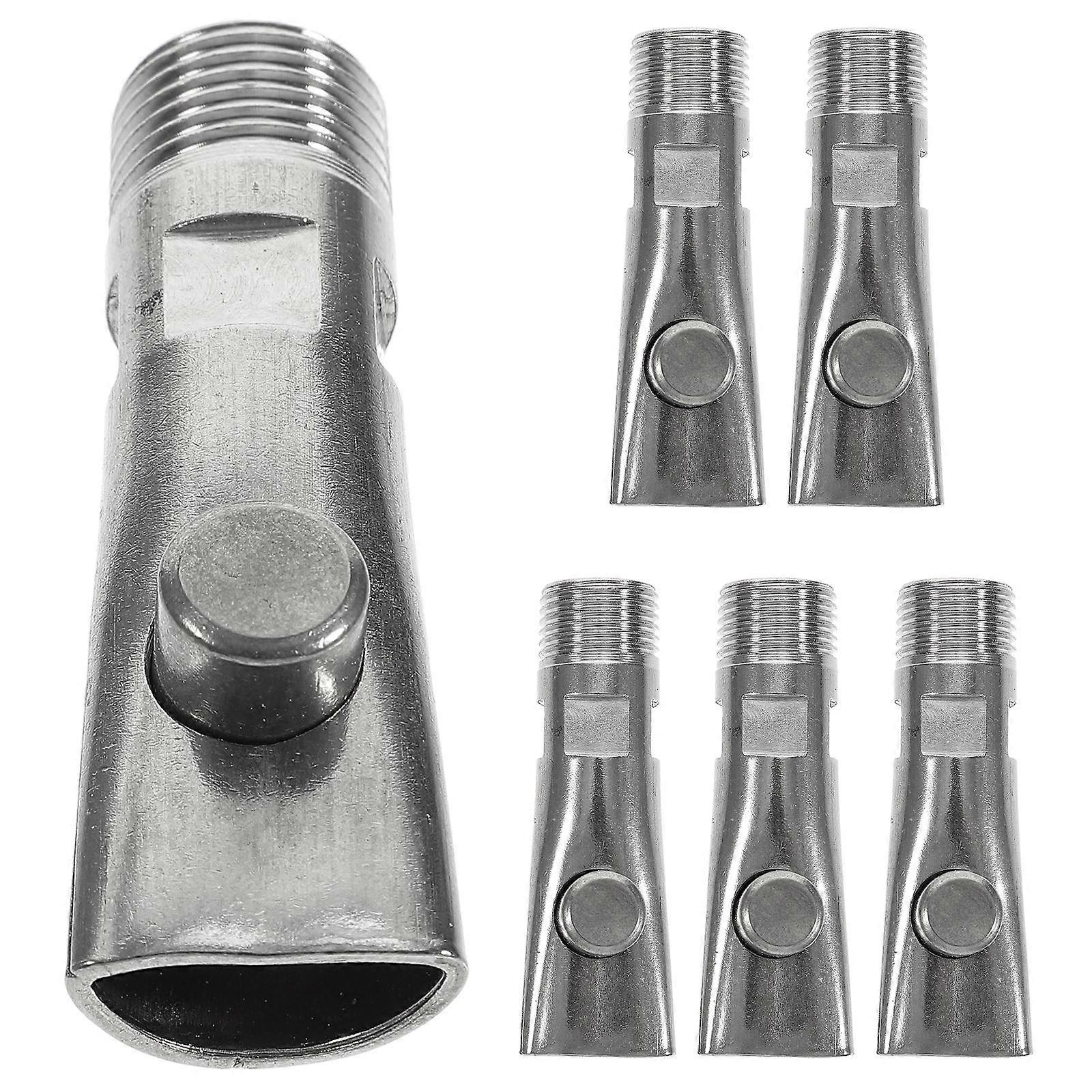 Pig Waterer Stainless Steel Automatic Drinking Tools for Farm 5Pcs