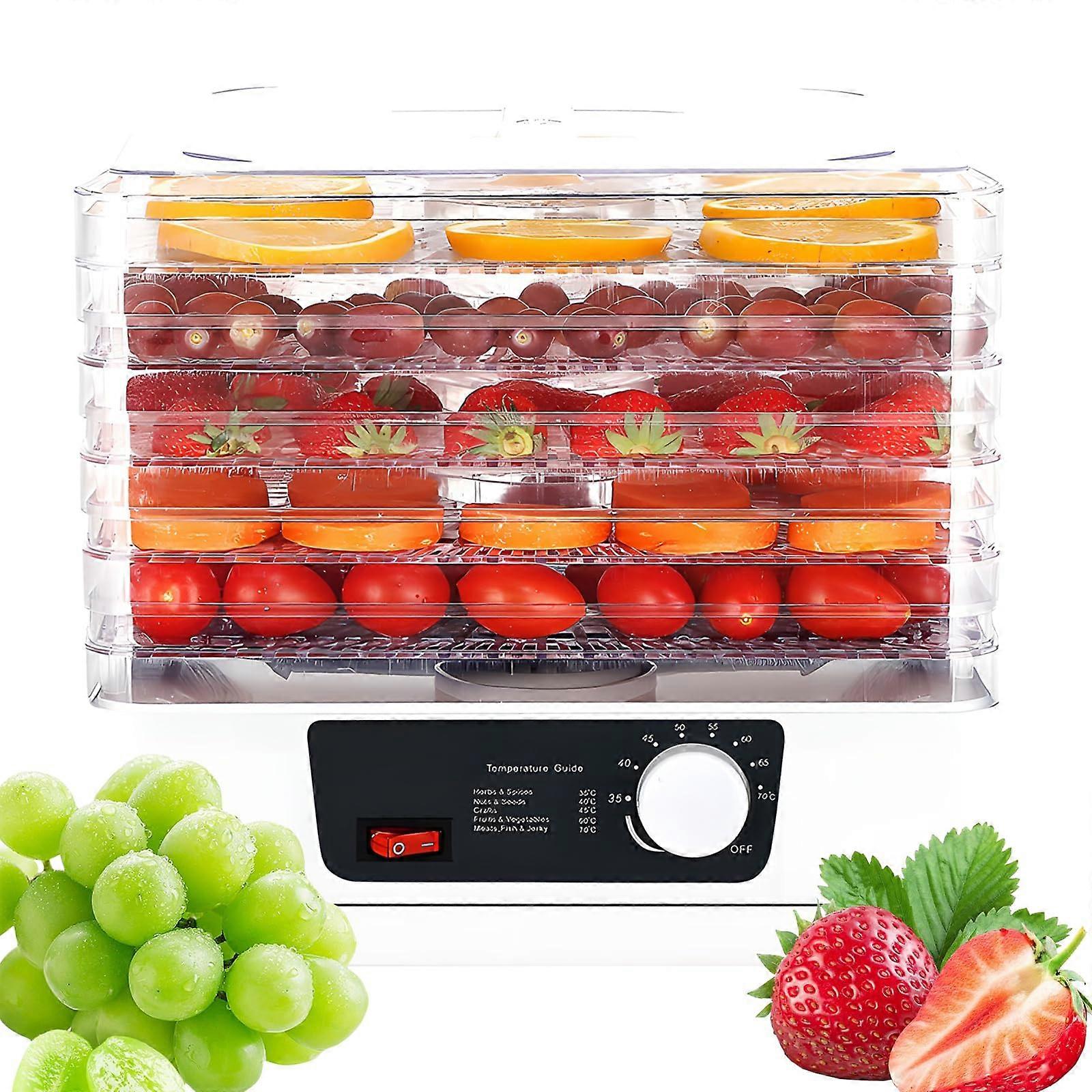 5Layer Food Dehydrator with Adjustable Temperature Control for Jerky, Meat, Fruit and Herbs Ref: 1129