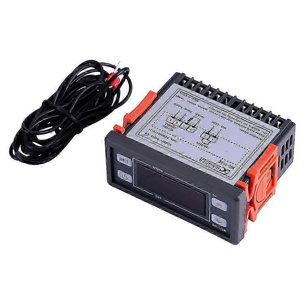 Mini Digital All-Purpose Temperature Controller Thermostat + Sensor 110V-220V 26-27s