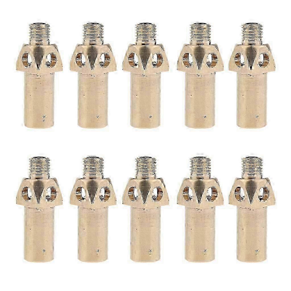10Pcs Brass Replacement Tip Nozzle Jet Burner for Propane LP Gas Torch