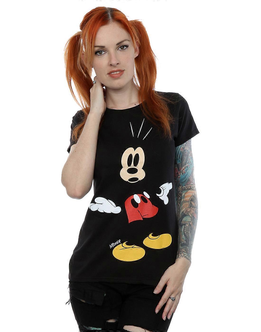 Disney Women's Mickey Mouse Surprised T-Shirt