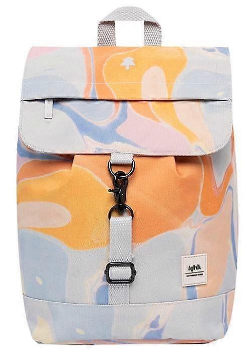 Lefrik Kaut Mini Marble Backpack - Blue/Orange/Yellow
