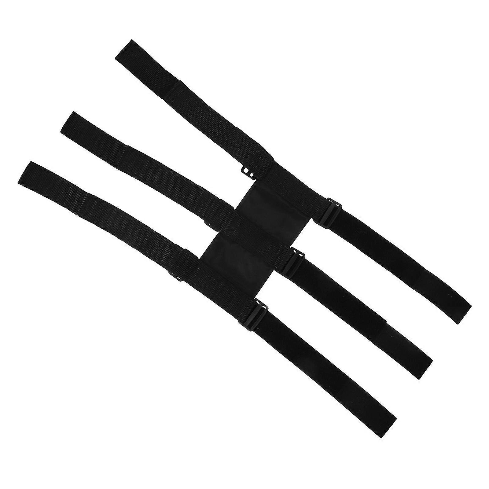 Fire Extinguisher Bracket Universal Adjustable Strap Bracket for Car Use Black