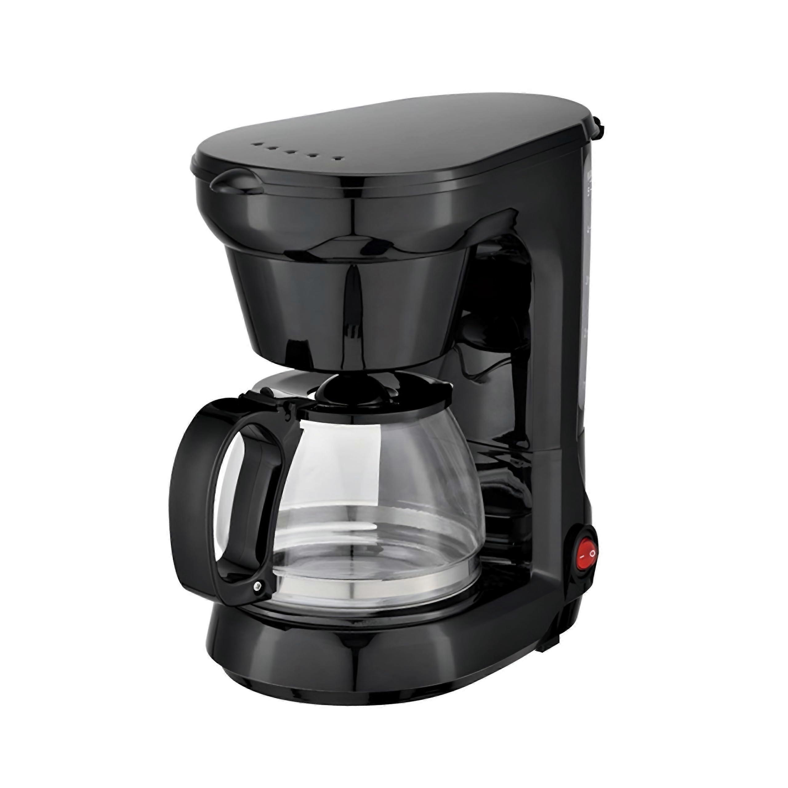 Dual Voltage Portable Drip Coffee Maker with Programmable Timer for Travel, Home and Office