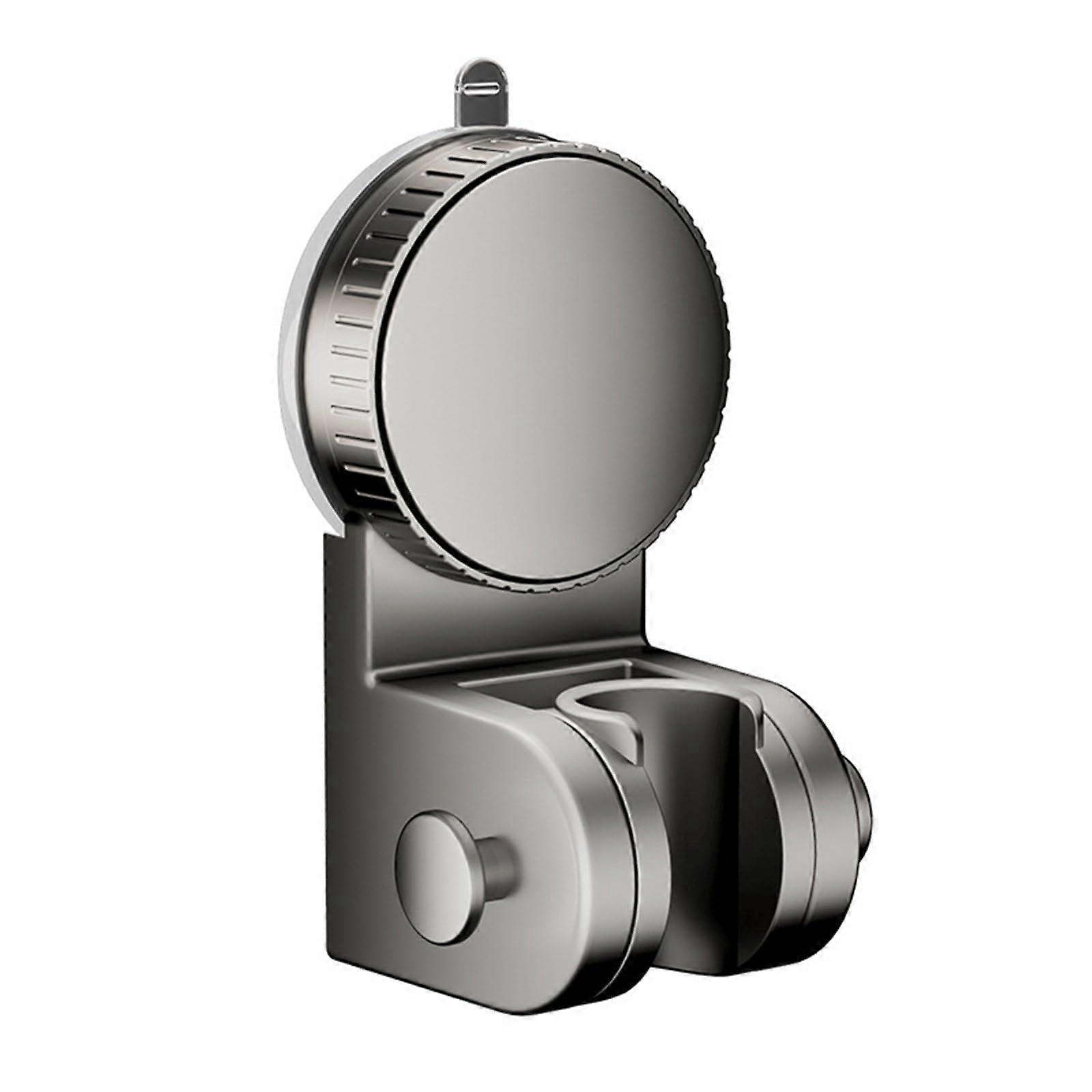 Handheld Shower Head Holder with Strong Suction Cup, Adjustable Angle, Removable Wall Mount for Bathroom