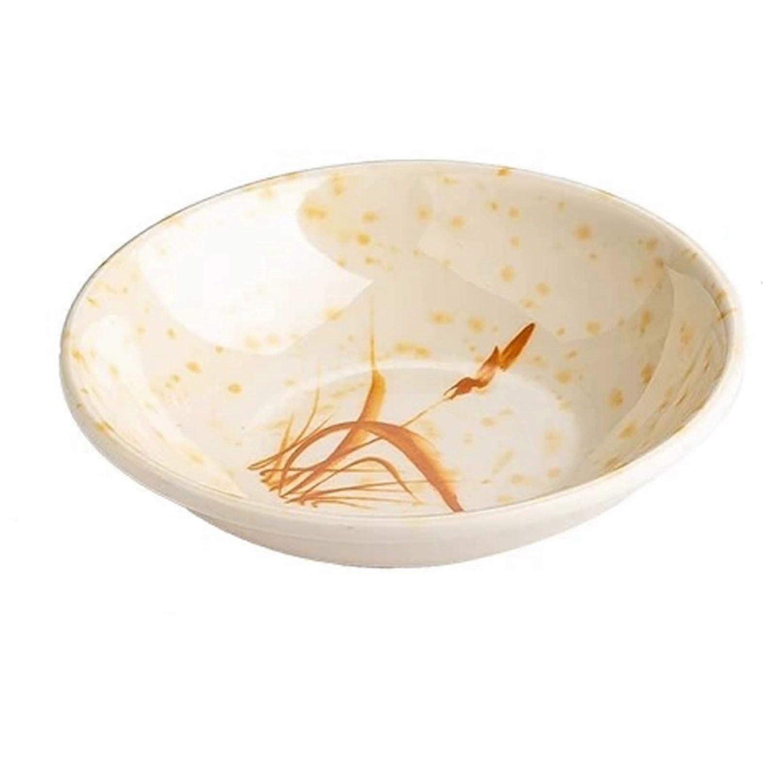 Soy Sauce Dish Set, Small Ceramic Dipping Bowls for Sushi Snacks, Stackable Microwave Safe