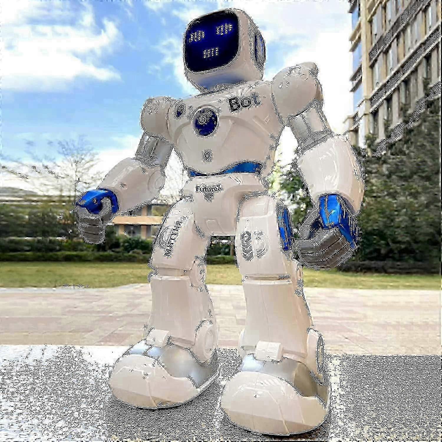 Programmable robot for kids with app and voice control, customizable motion, coding toy ages 4-9