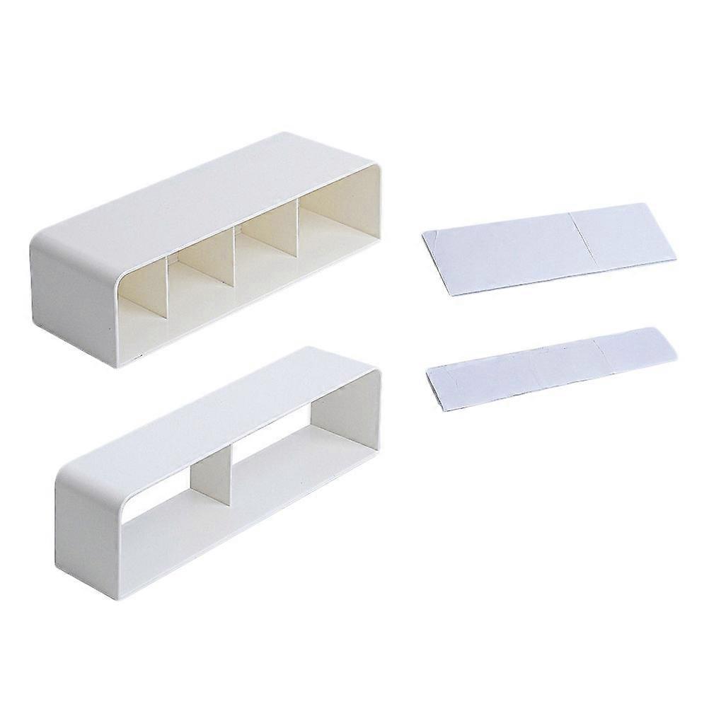 Adhesive Umbrella Holder for Storage Wall Mounted Rack in White