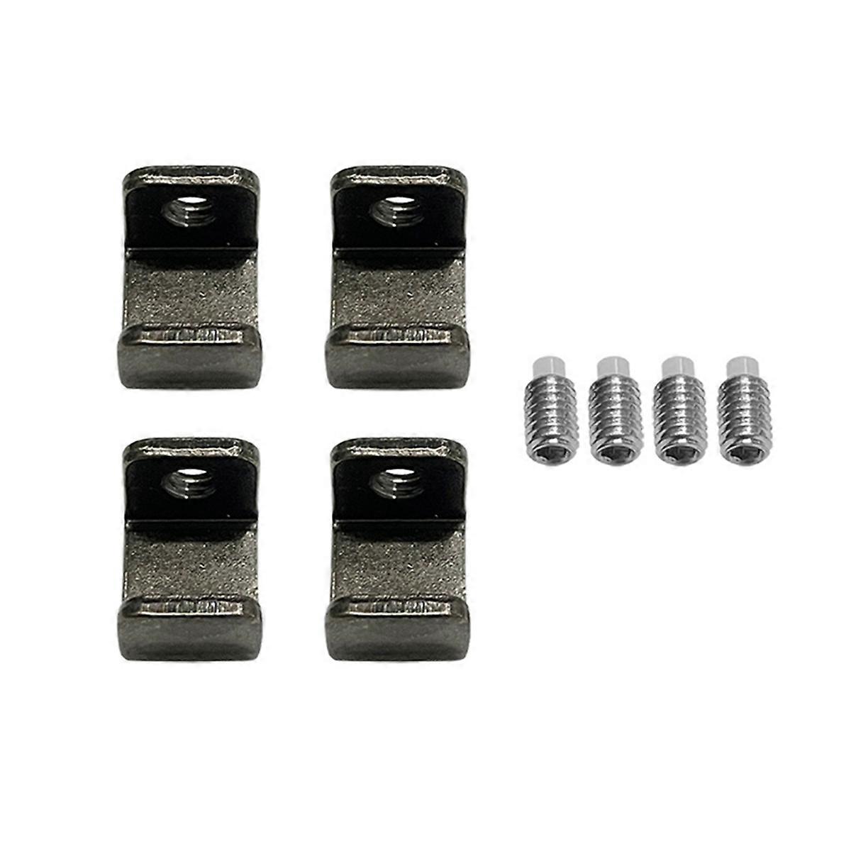 4pcs Fixing Clips for Ender3 CR10 3D Printer Hot Bed, B