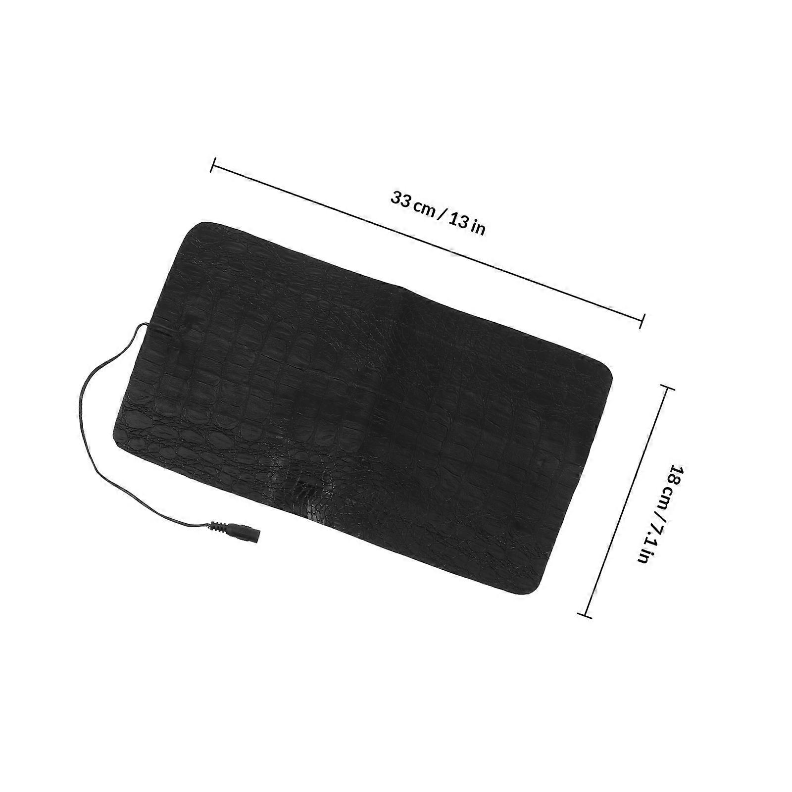 Epoxy Heating Pad USB Heating Mat for DIY Use 1Pcs Black PU Accessory