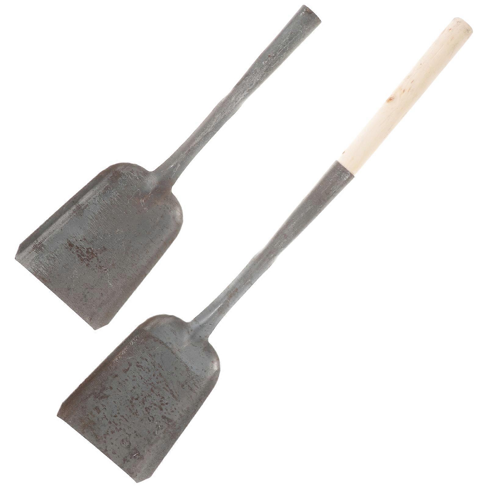 Coal Household Iron for Ash Cleaning 2Pcs Practical Set