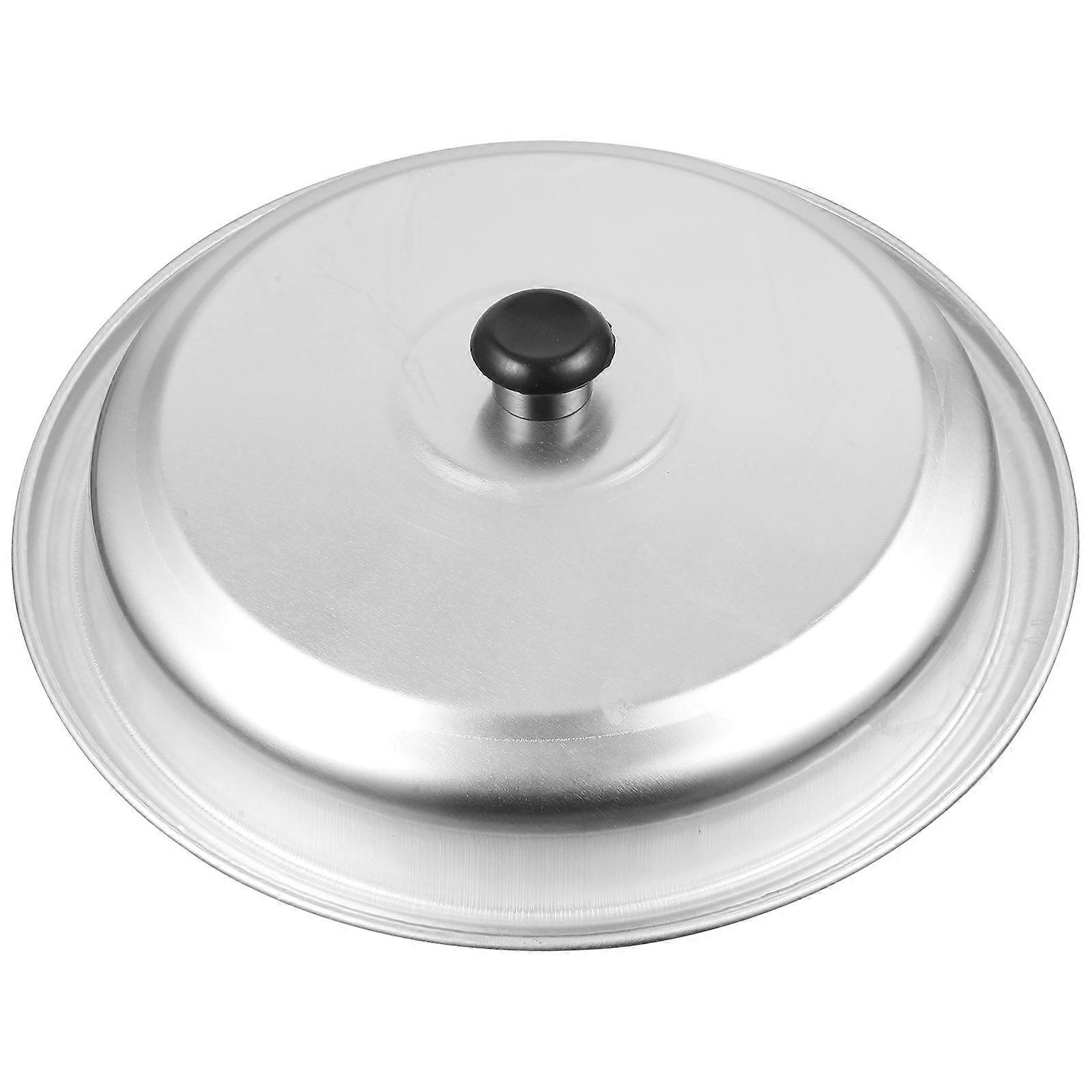 Aluminum Pot Cover for Cooking Lid Replacement Silver