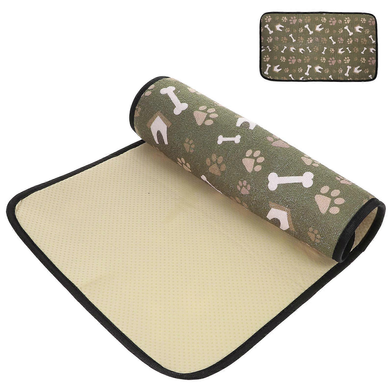 Reusable Dog Feeding Mat with Insulated Function for Home Use Coffee